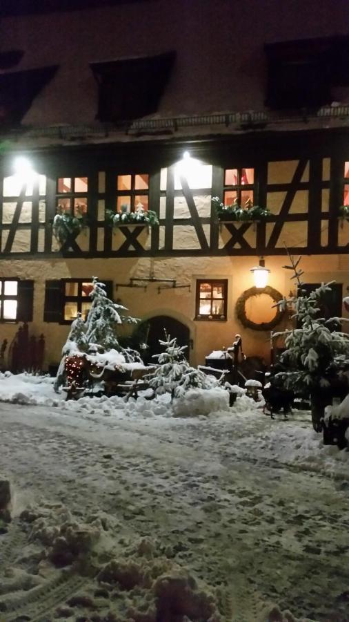 Dinkelsbühl Gasthaus Dollinger מראה חיצוני תמונה